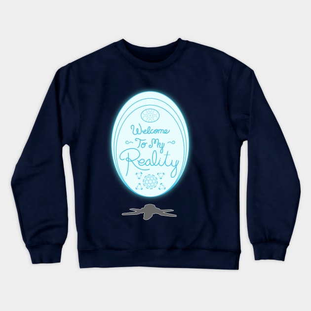 Symmetra "Welcome to My Reality." Crewneck Sweatshirt by 10legan